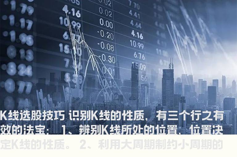 【K线】K线选股技巧：什么样的选股方法才是好方法呢