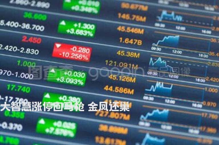 大智慧涨停回马枪 金凤还巢