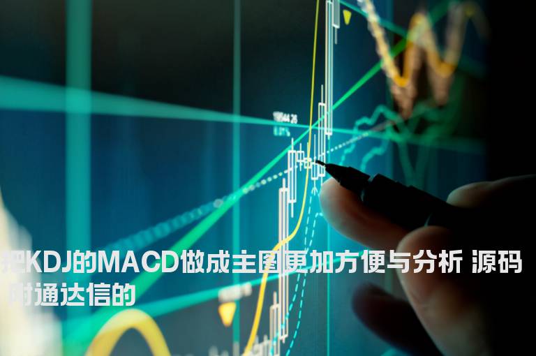 把KDJ的MACD做成主图更加方便与分析 源码 附通达信的