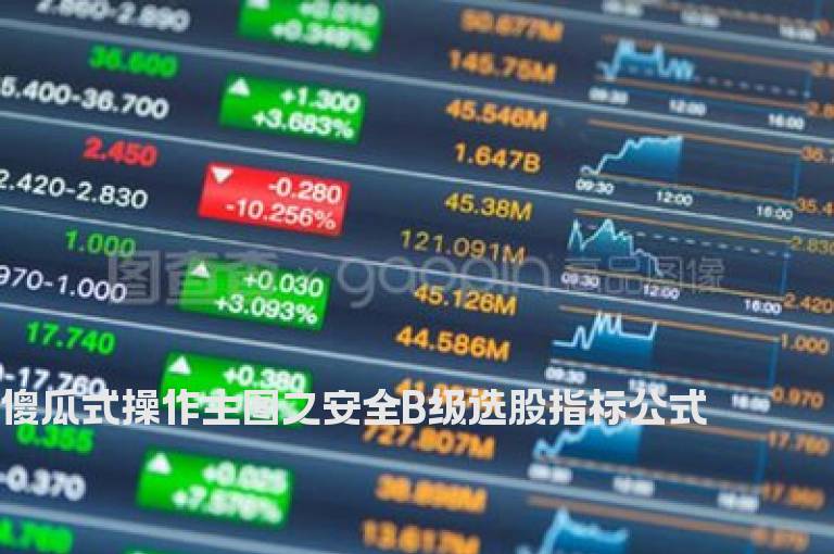 傻瓜式操作主图之安全B级选股指标公式