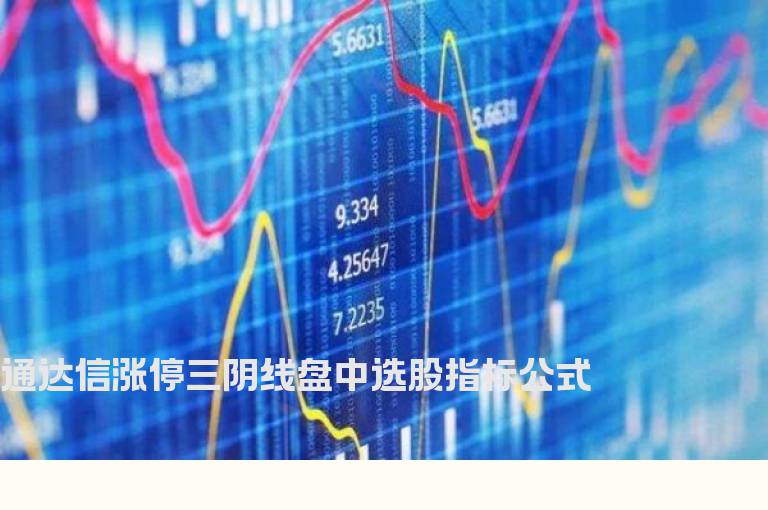 通达信涨停三阴线盘中选股指标公式