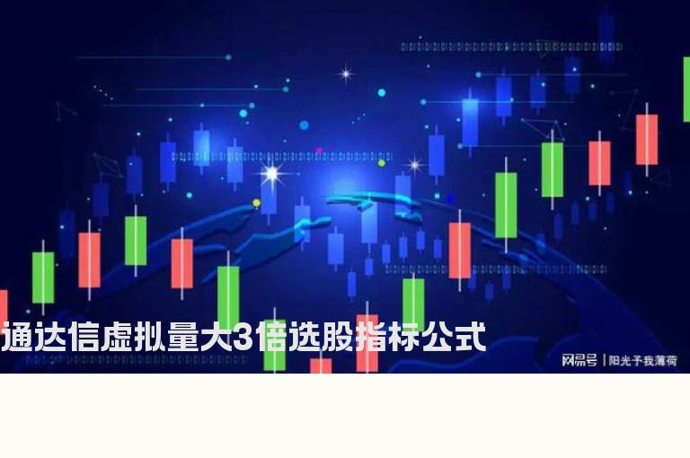 通达信虚拟量大3倍选股指标公式