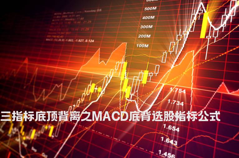 三指标底顶背离之MACD底背选股指标公式