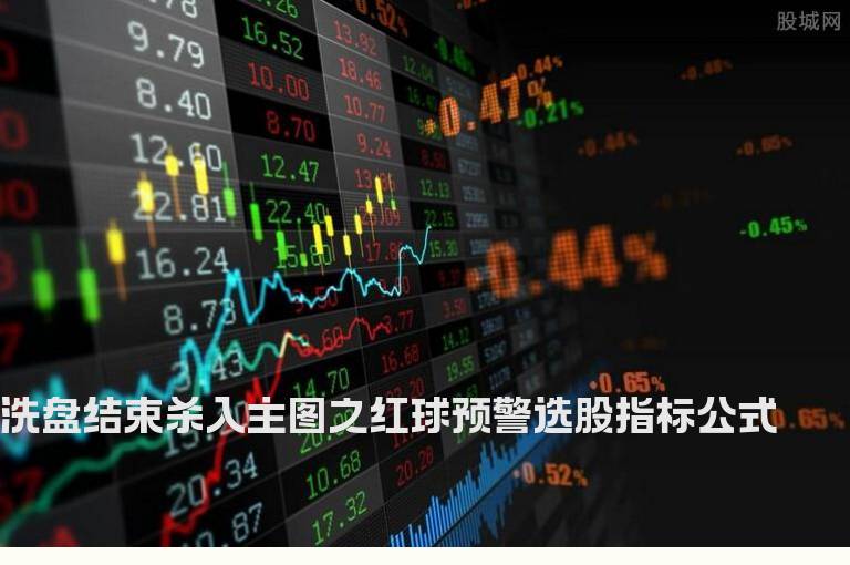 洗盘结束杀入主图之红球预警选股指标公式