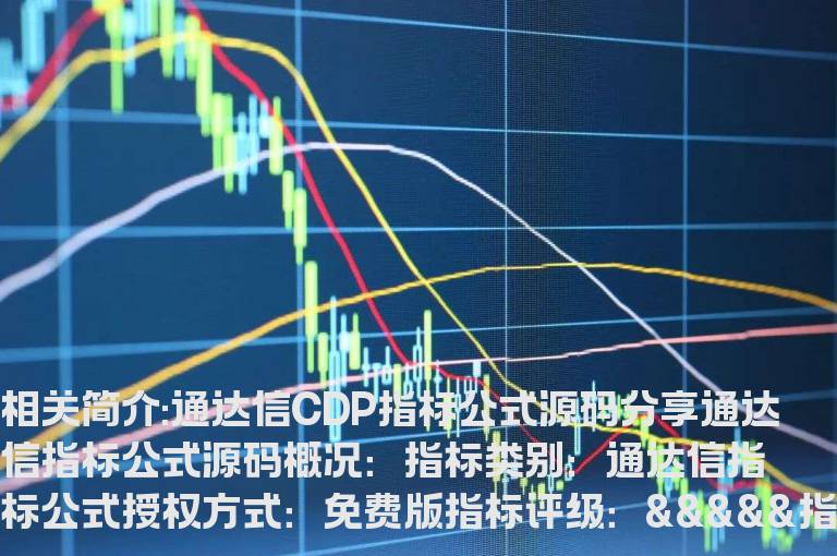 通达信CDP指标公式源码分享