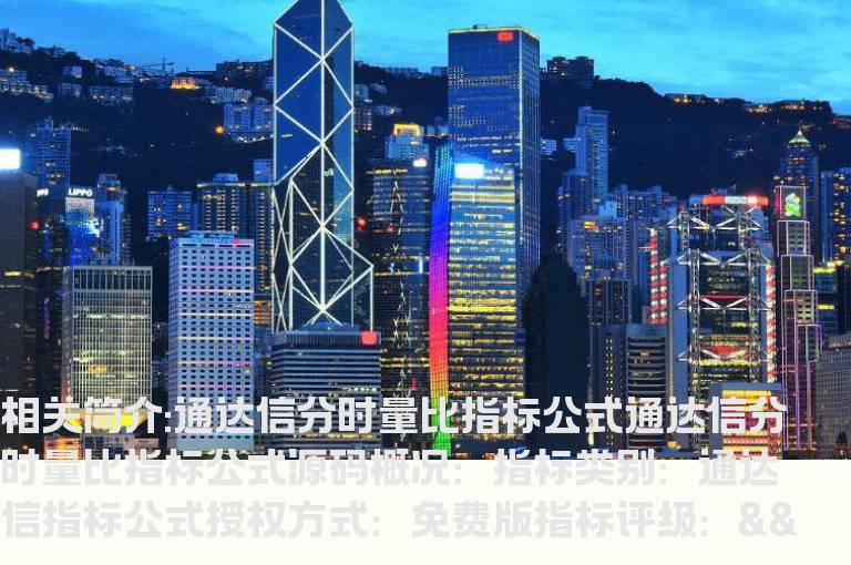 通达信分时量比指标公式