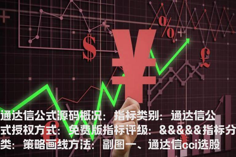 通达信cci选股指标公式(通达信公式)