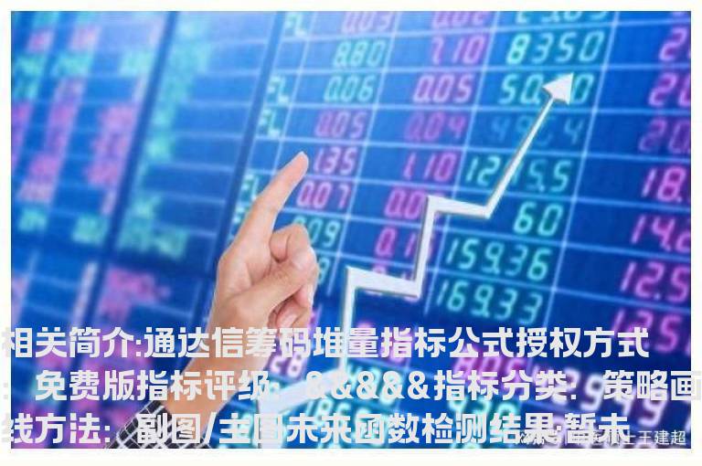 通达信筹码堆量指标公式