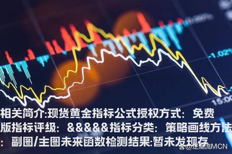 现货黄金指标公式