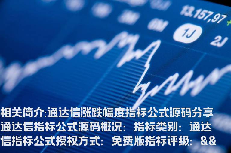 通达信涨跌幅度指标公式源码分享