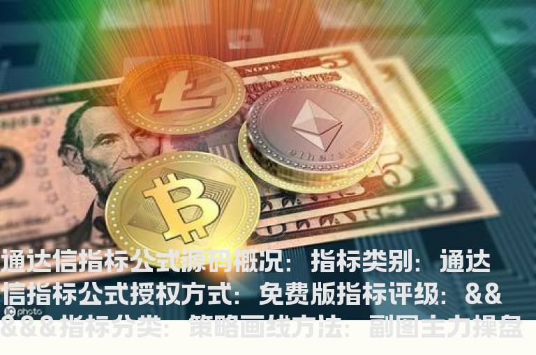 主力操盘线主图指标公式 主力庄家资金线主图指标