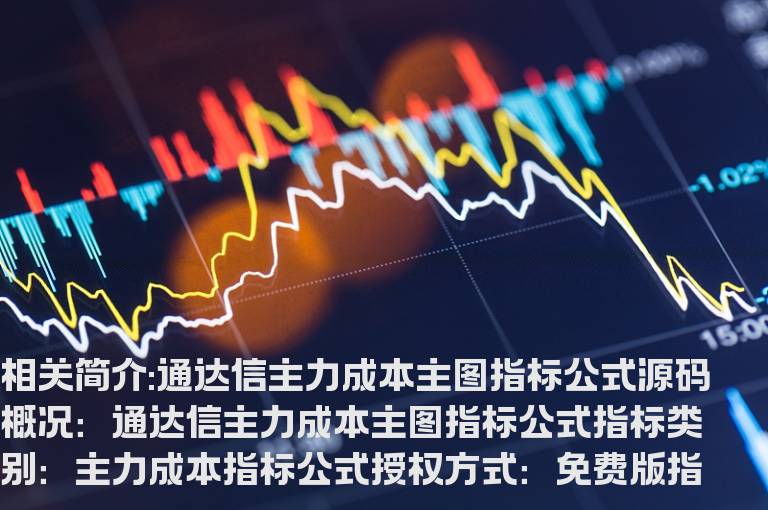 通达信主力成本主图指标公式