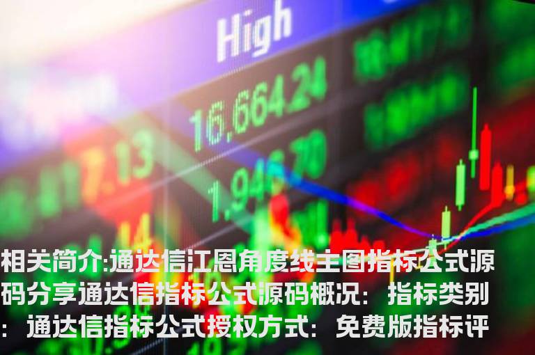 通达信江恩角度线主图指标公式源码分享