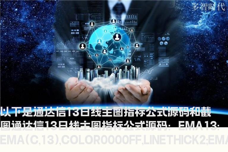 通达信13日线主图指标公式