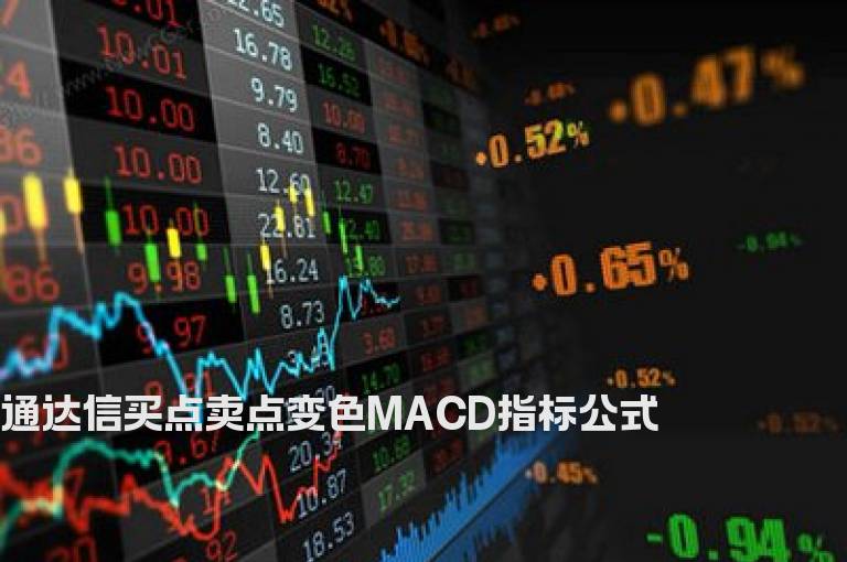 通达信买点卖点变色MACD指标公式