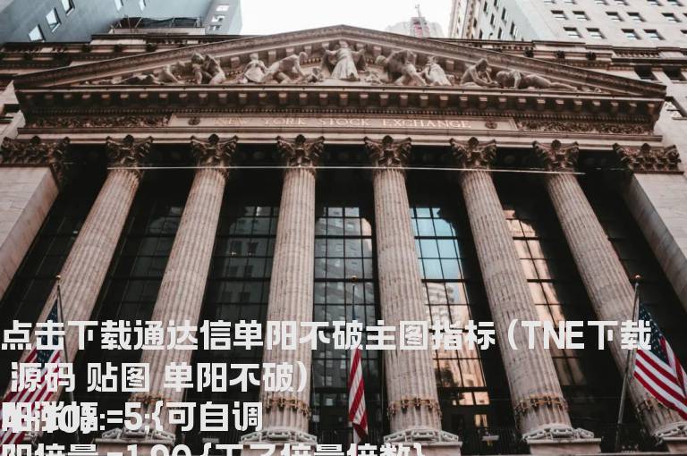 通达信单阳不破主图指标 (TNE下载 九毛八公式指标网 单阳不破)