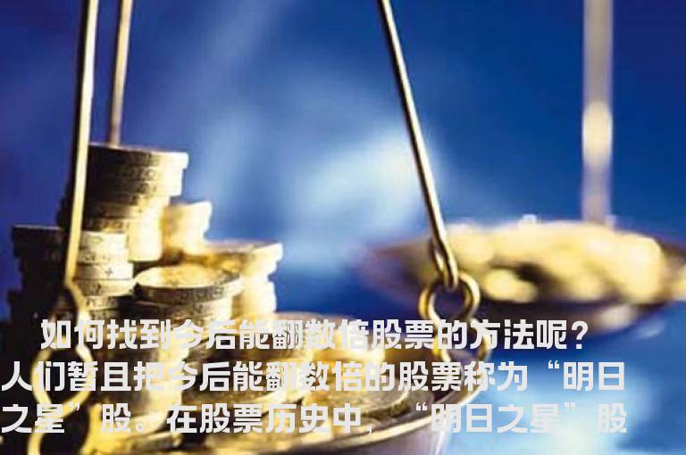 十大招教你追寻市场翻倍股票
