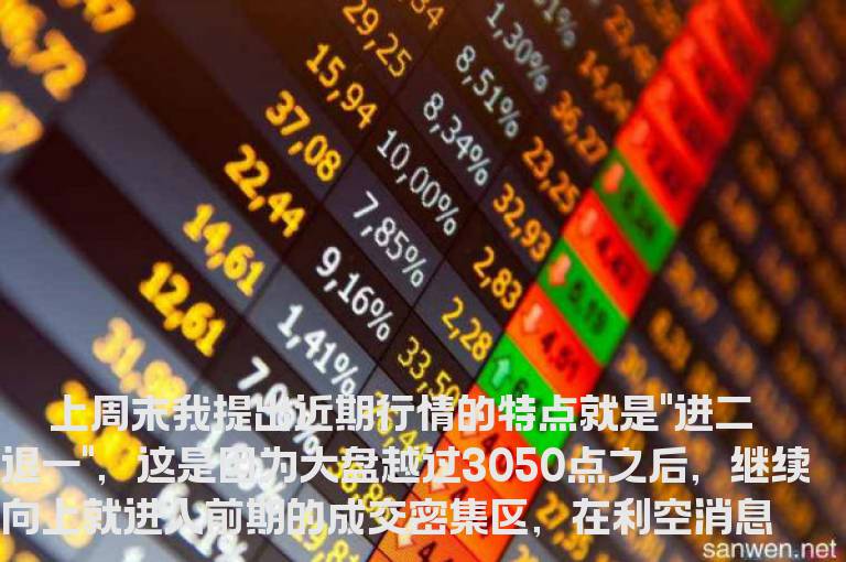 进二退一继续挖掘潜力股