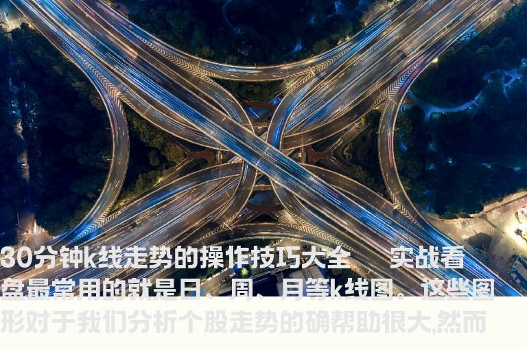 30分钟K线走势的操作技巧大全
