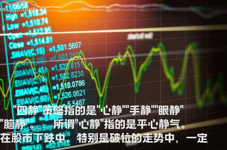 股市下跌巧用“四静”策略