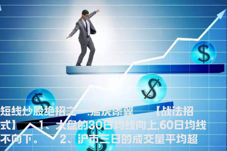 短线炒股绝招8式详解