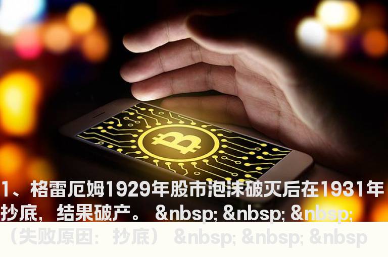 风险揭示五位股市牛人的亏损历程借鉴教训