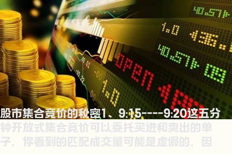 集合竞价的秘密