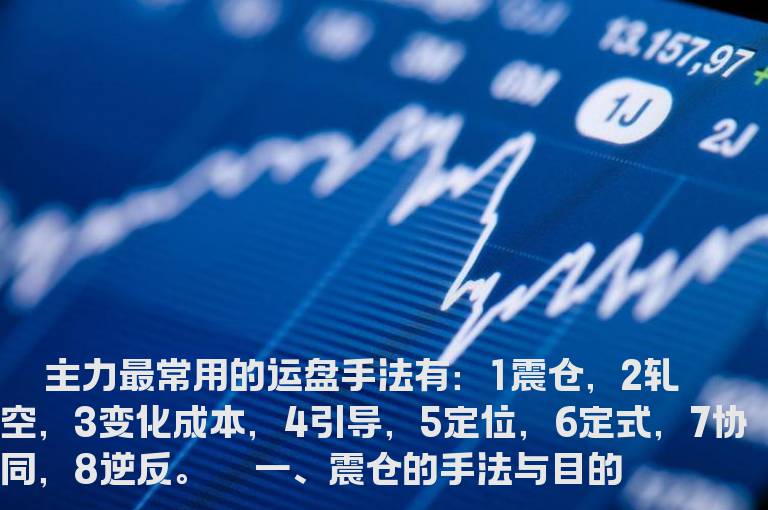 个方面深度领悟主力的操盘手法