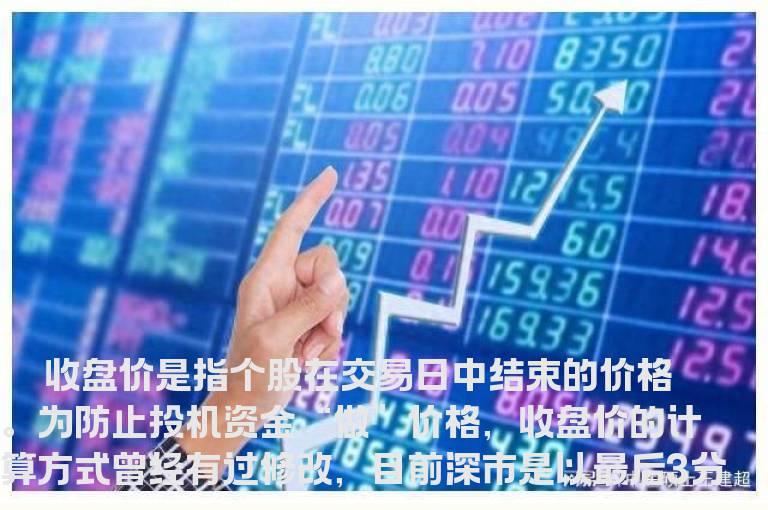 从收盘价窥赚钱良机