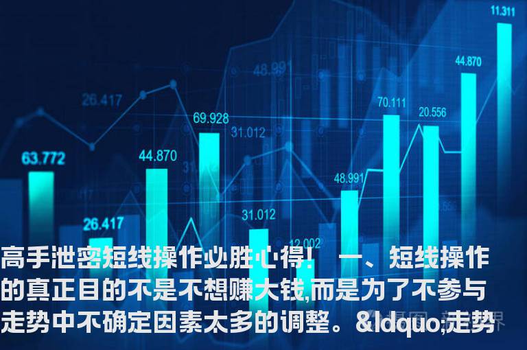高手泄密短线操作必胜心得！