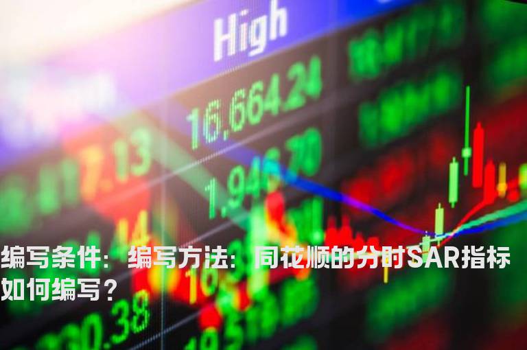 同花顺的分时SAR指标编写的方法