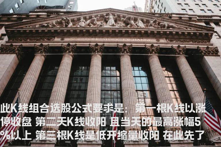 一个K线组合选股公式
