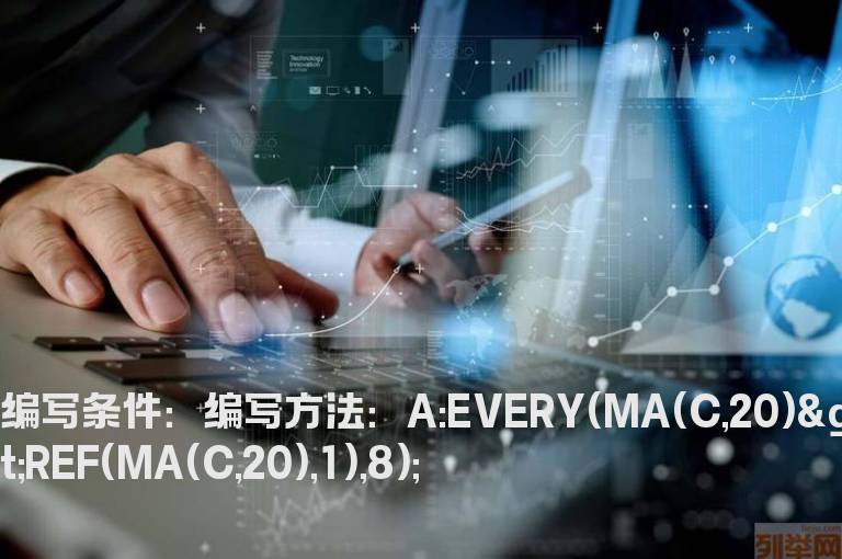 20天均线至少连续上翘8天选股公式
