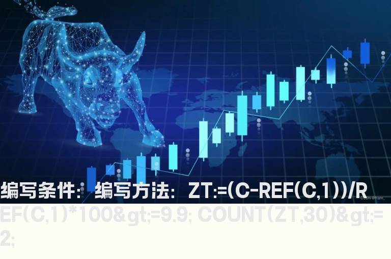 30天内出现两个涨停选股公式