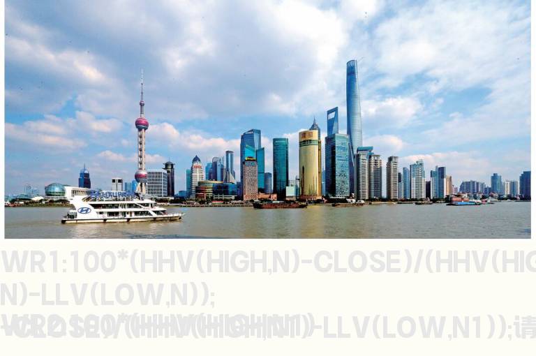 威廉WR1的数值小于10时的选股公式