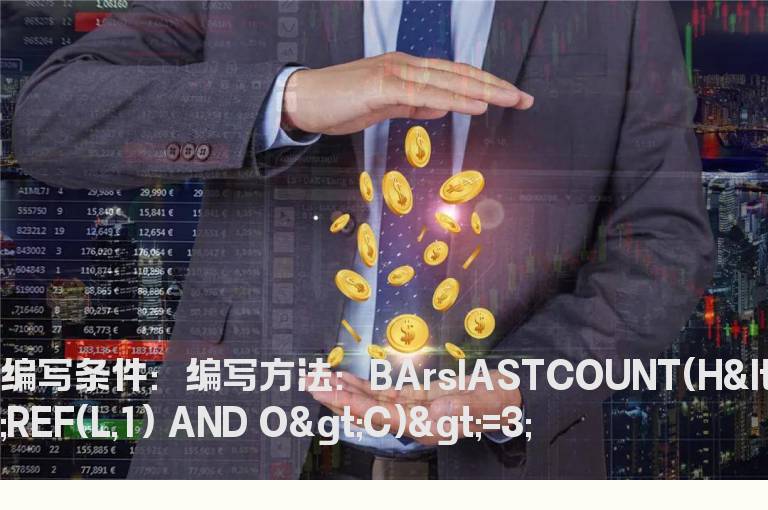 连续3天跳空低开的阴线的公式