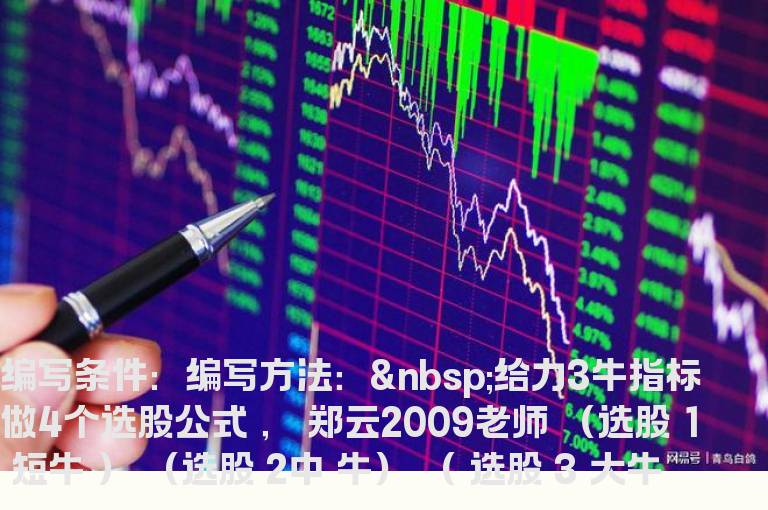 给力3牛指标 做几个选股公式