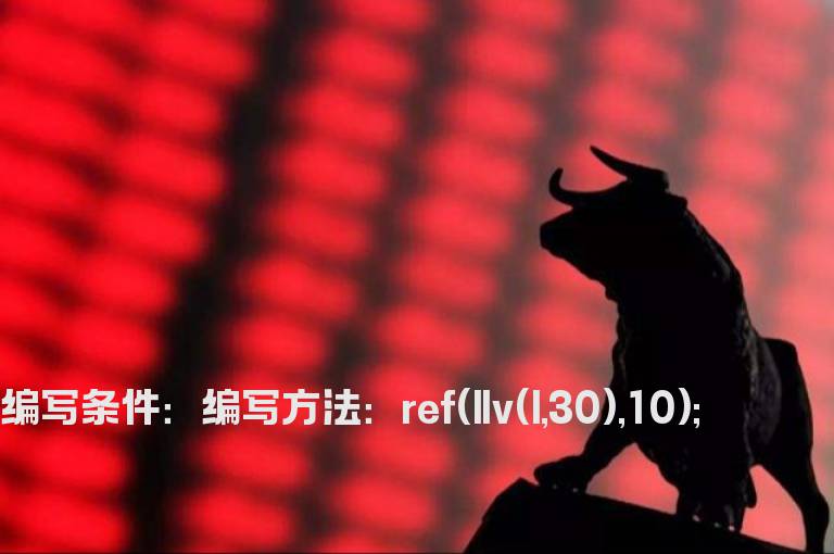 10天前的30天内最低价的最低值指标