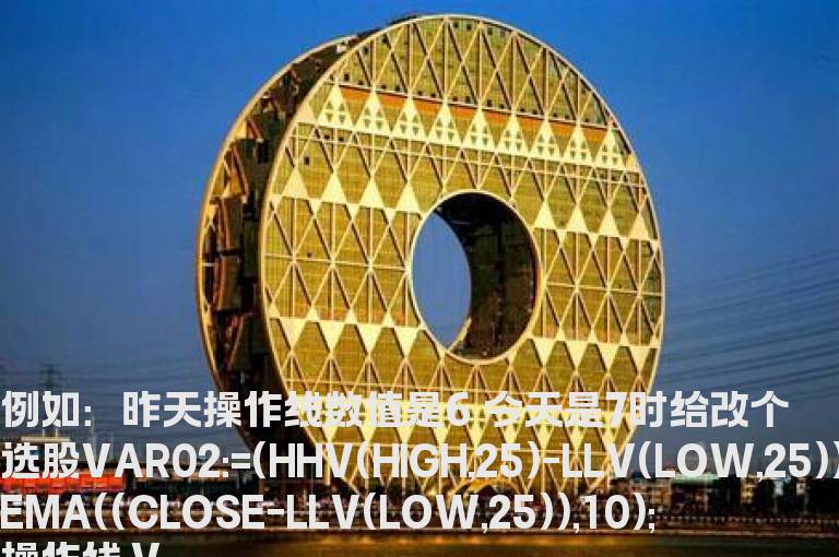 在今天红柱操作线数值比昨天加长1以上时给改个选股