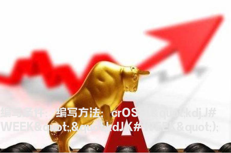 周线KDJ金叉预警