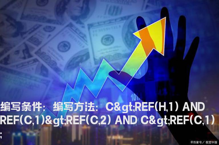 收盘价大于昨日最高点且连涨1天的公式