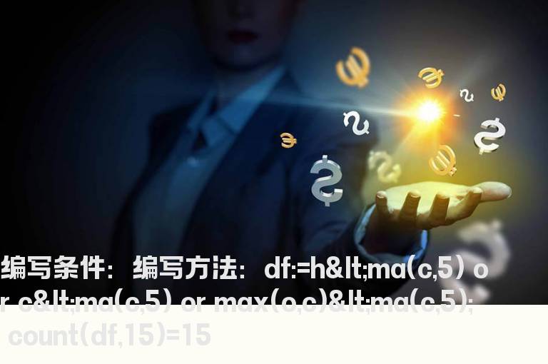 K线小于5日线的选股公式