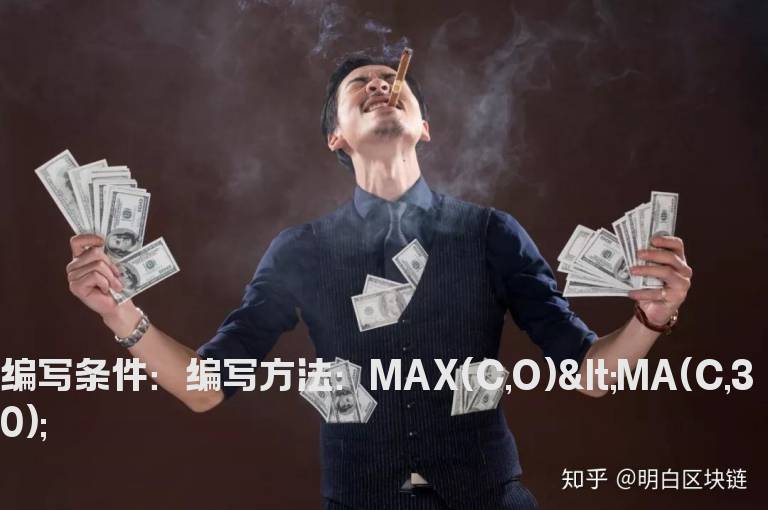 K线开盘价和收盘价都在30均线以下的公式