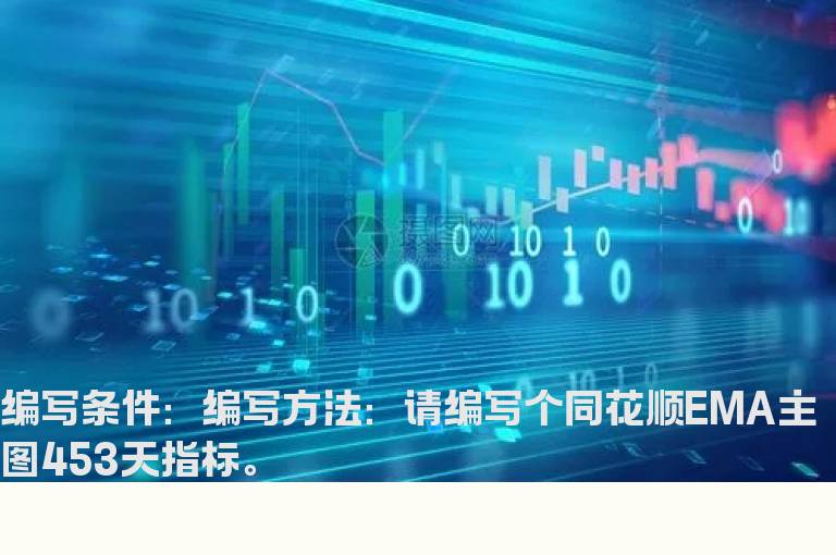 同花顺EMA主图453天指标