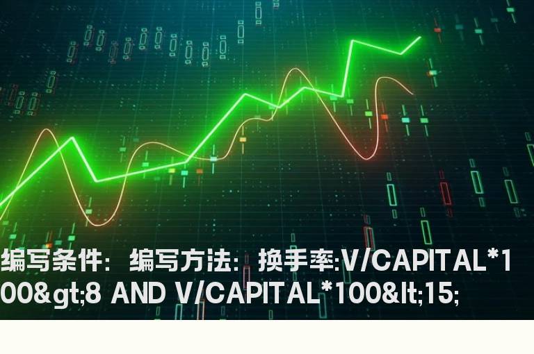 换手率在8%--15%之间选股指标
