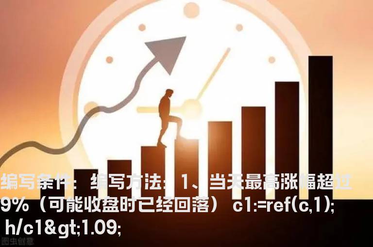 最高涨幅超过9%的选股公式