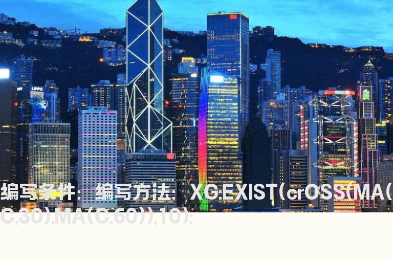 10日内30日均量线上穿60日均量线选股公式