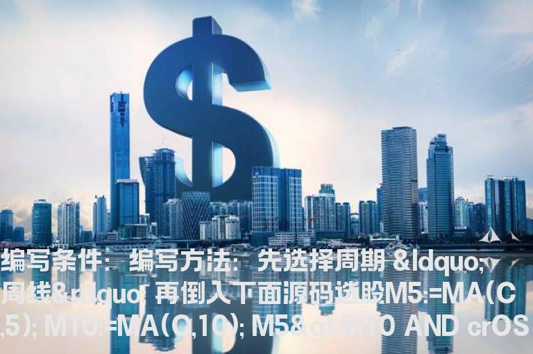回踩跌破5周线的选股公式