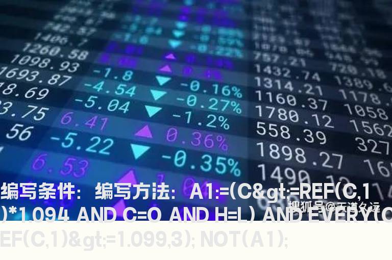 去除一字板和三连板的选股公式