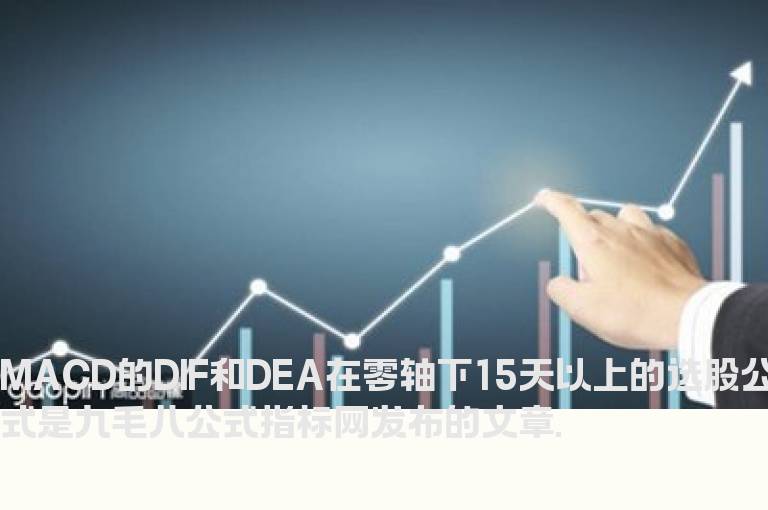 MACD的DIF和DEA在零轴下15天以上的选股公式